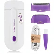 Removedor de Pelos Elétrico Bivolt Indolor Corporal e Facial Suave para Peles Sensíveis Profiss
