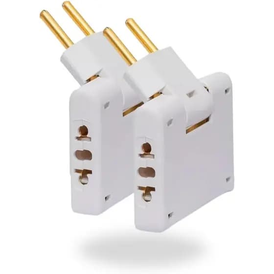Adaptador Benjamin T Articulado 3 Saídas 10A - Conecte até 3 Aparelhos