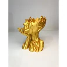 Vaso Medusa Light Gold