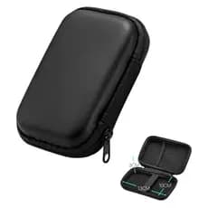 Case para Vídeo Game Portátil R36S R35S e RG35XX Estojo Protetor EVA Anti-queda para Mini Game e Acessórios Portáteis