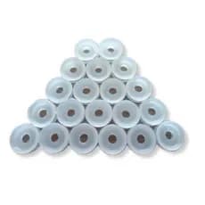 Kit com 20 Borrachas Anel Vedacao para Pino Válvula de segurança Panela Pressao 3L 4L 5L 6L(Atacado)