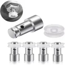 Kit 4 Válvulas Pino + 4 Anéis de Vedação Panela Pressão Elétrica