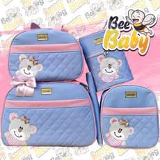TATU Bolsas Maternidade COMPLETO 5 Peças ARCO ÍRIS - BeeBABY