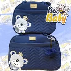 KIT BOLSA MATERNIDADE PERSONALIZADA (2 PEÇAS)