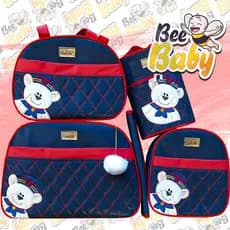TATU Bolsas Maternidade COMPLETO 5 Peças MARINHEIRO - BeeBABY