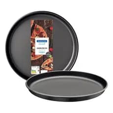 Jogo De Assadeiras Pizza 35cm E 30cm Antiaderente Tramontina
