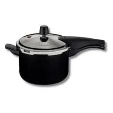 Panela De Pressão 4,5 Litros Tramontina Preta Antiaderente