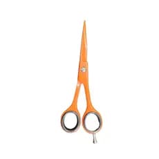Tesoura de Cortar Cabelo Fio Laser 5,5 Laranja Profissional cod 066