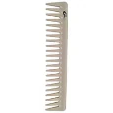 Pente de Carbono Cabelos e Barba Dente Largo Profissional Branco CB601B cod 1205