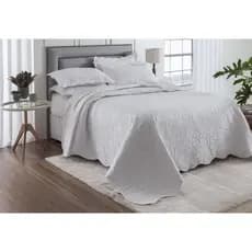 Cobre Leito Liso Colcha Casal Padrão Matelada Rozac Classic