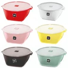 Pote Redondo 6 Litros Tampa Transparente Uz