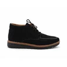 Bota coturno Masculino solado tratorado confortável derby cano baixo