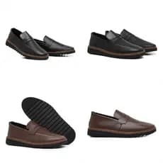 kit 02 pares de mocasssim Masculino slip on tratorado