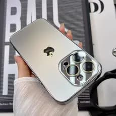 AG Capa De Vidro Fosca Para PC IPhone 15 14 13 12 11 16 17ProMax Com Proteção De Lente Traseira
