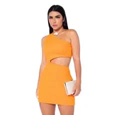 Vestido mula manca Feminino