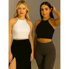 Cropped Alça Elegante
