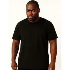 Camiseta Masculina Básica Comfort Fit Roupas Casuais