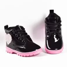 Bota Estilosa Baby Infantil Coração Botinha Menina Menino Promoção