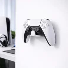 Suporte de Controle Video game de Parede Autoadesivo PS5 PS4 PS3 Xbox Fone de Ouvido Jogo