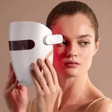 Project E Beauty Lumamask Pro | Máscara LED Terapia | Antiaging e Antiacne | Com Infravermelho