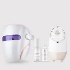 Project E Beauty Conjunto de Hidratação Da Pele | Limpeza de Poros Terapia de Luz LED Anti-Idade