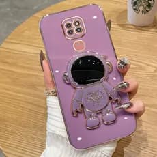 Motorola Moto G9 G9 G9 Play G9 Plus + G9 Power Astronaut Stand Macaron Cor Estojo De Proteção Contra Impacto De Alta Qualidade