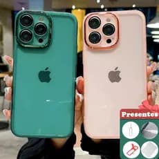 Capa De Celular Xiaomi Redmi Note 12 4G 5G/Note 12S/12 Pro 5G /12 Pro Plus Vem Com Filme De Lente Macarone Luxo Silicone Anti-Gotas Câmera