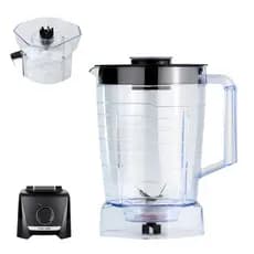 Copo Jarra de Reposição Liquidificador Oliq610 Power 1400W com Tampa Preta