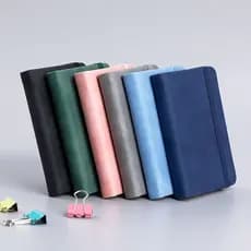 caderno de bolso de couro  A7 ou A6