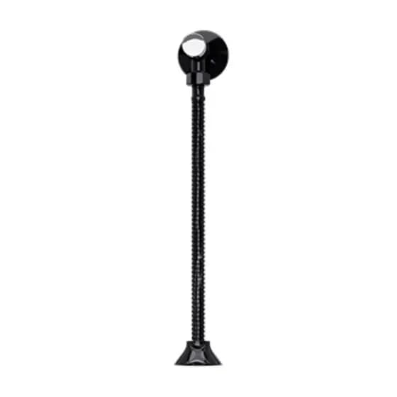 Válvula Para Mictório Preto Com Canopla E Flexível 30Cm Blukit - Original