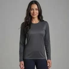 Camiseta Manga Longa Feminina Térmica  Flanela Nice Cotton Confortável 1804