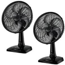 Kit 2 Ventiladores Mesa Mondial V-ut-30 Potente Silencioso 110V