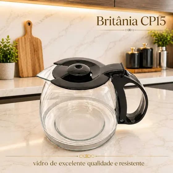 Copo Jarra cafeteira Britânia cp15 preta