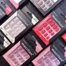 Unhas Postiças Macrilan Nails Decorar Postiça Realista