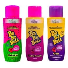 Kit Sabonete Líquido Íntimo Bababell Tutti Frutti + Uva + Melancia 200ml - Bell Corpus