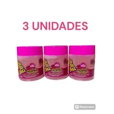 Kit Com 3 Gelatina Capilar Bababell Para Cabelo Cacheados 500g Bell Corpus