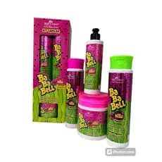 Kit Capilar Bababell MELANCIA - 4 Itens - Shampoo + Condicionador + Máscara + Finalizador