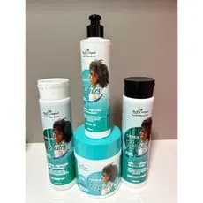 Kit Capilar Cachos Perfeitos 4 Itens Shampoo Condicionador Mascara Leave-in Bell Corpus