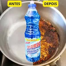 Limpa Alumínio 500ml Limpa Panelas Assadeiras e Utensílios de Alumínio em Geral Dá Brilho Desomax