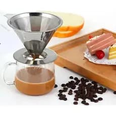 Coador de Café Inox 103 Filtro Permanente Reutilizável Ecológico