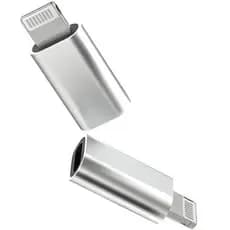 Adaptador USB-C Fêmea para Lightning Macho iPhone e iPad