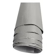 Reparo Para Couro Cinza Ranhura Sintético Auto Adesivo Premium 20Cmx30Cm
