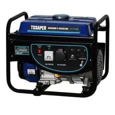 Gerador De Energia a Gasolina 1,2Kva 110v/220v Partida Manual Tssaper Modelo TS1200B
