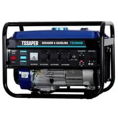 Gerador de Energia a Gasolina 3,75kva C/ Sistema AVR Bivolt 110v/220v Partida Manual - TSSAPER