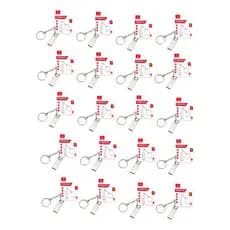 Kit 20 Pendrive Kapbom 8gb Ka-a-8 Prático E Rápido Prateado