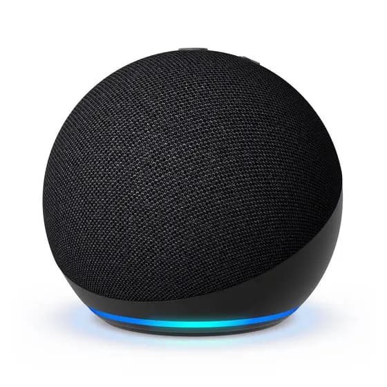 Echo Dot 5ª geração, Smart speaker com Produto Alexa, Preta, AMAZON  AMAZON