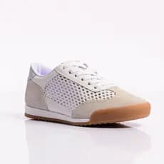 Tênis Feminino Tela Vazada Branco Bottero