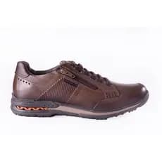Sapatênis Pegada Couro Marrom Masculino Amortech 114861