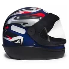 Capacete Fechado San Marino Taurus Grafic Azul