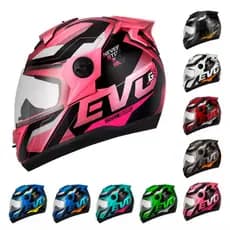 Capacete Evolution 788 G8 Solid Motoqueiro Pro Tork Moto Motoboy